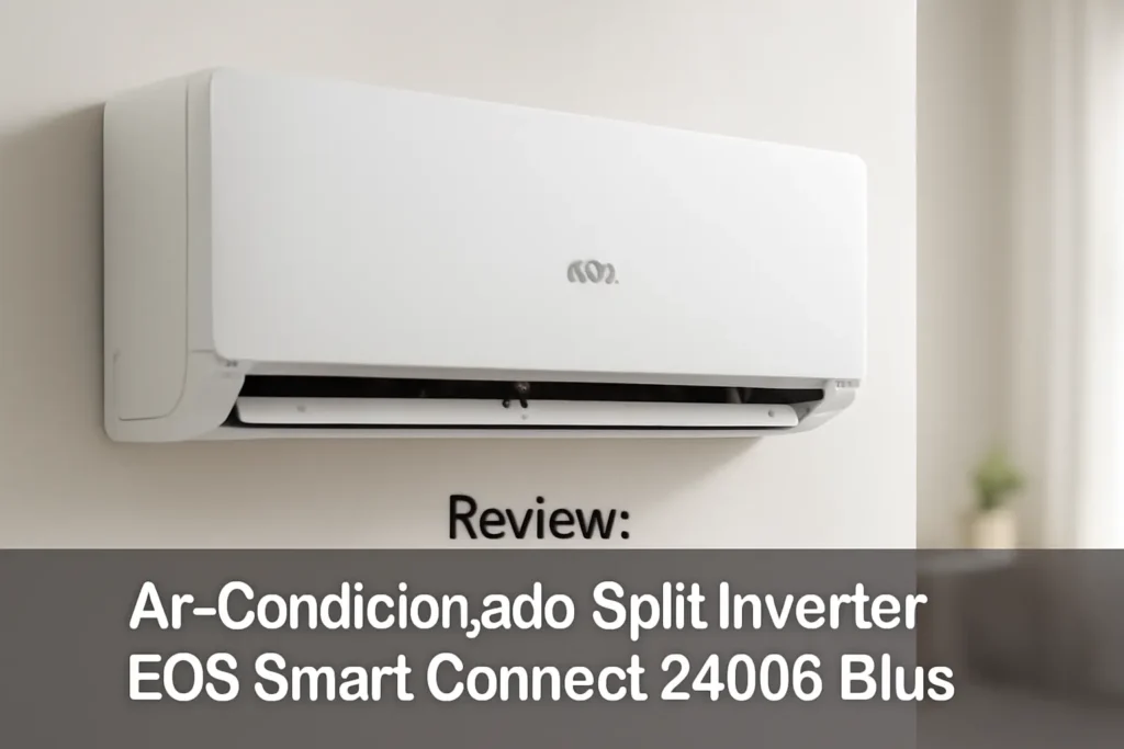 Ar-Condicionado Split Inverter EOS Smart Connect 24000 Btus – Conforto e Eficiência em um Só Produto