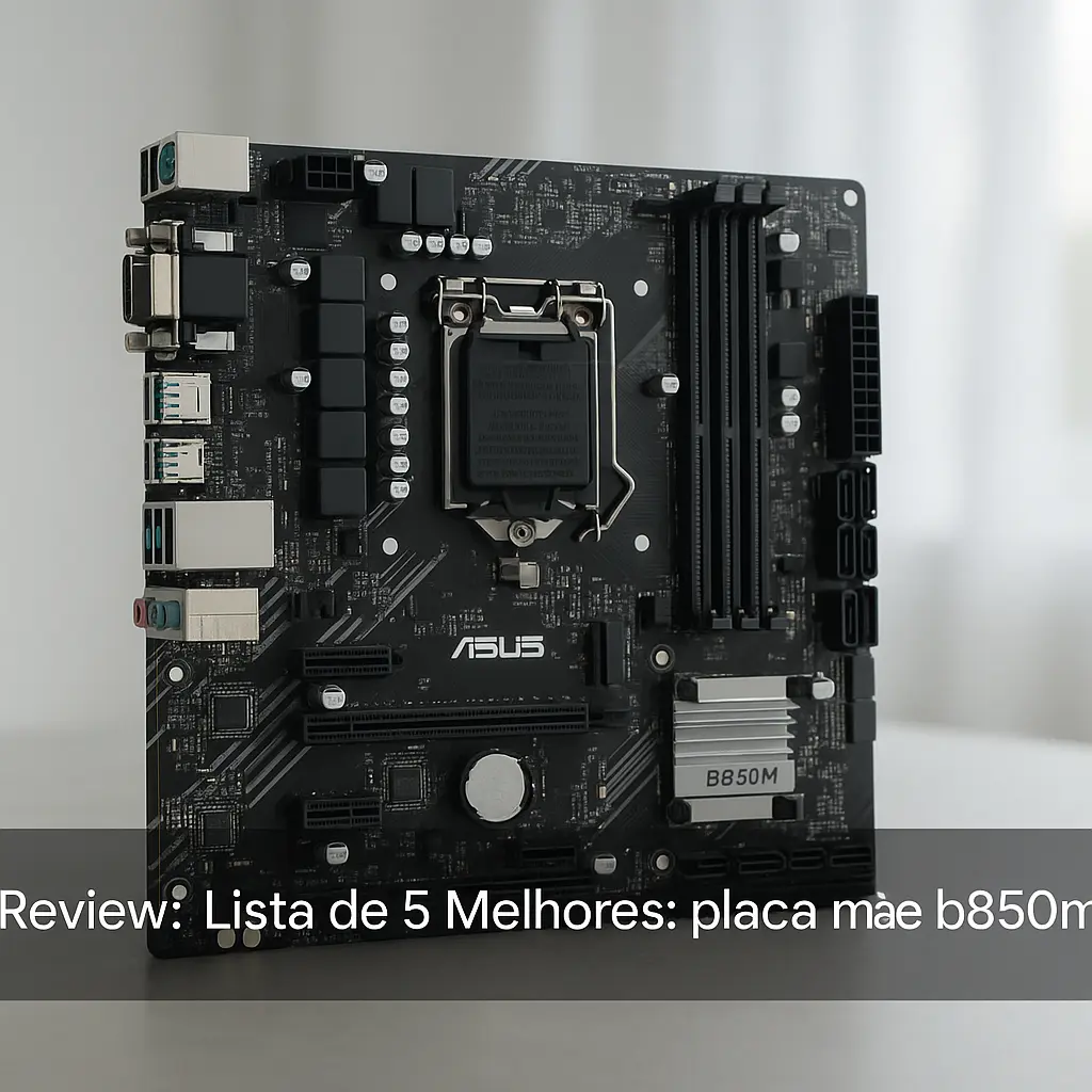 Lista de 5 Melhores: placa mae b850m