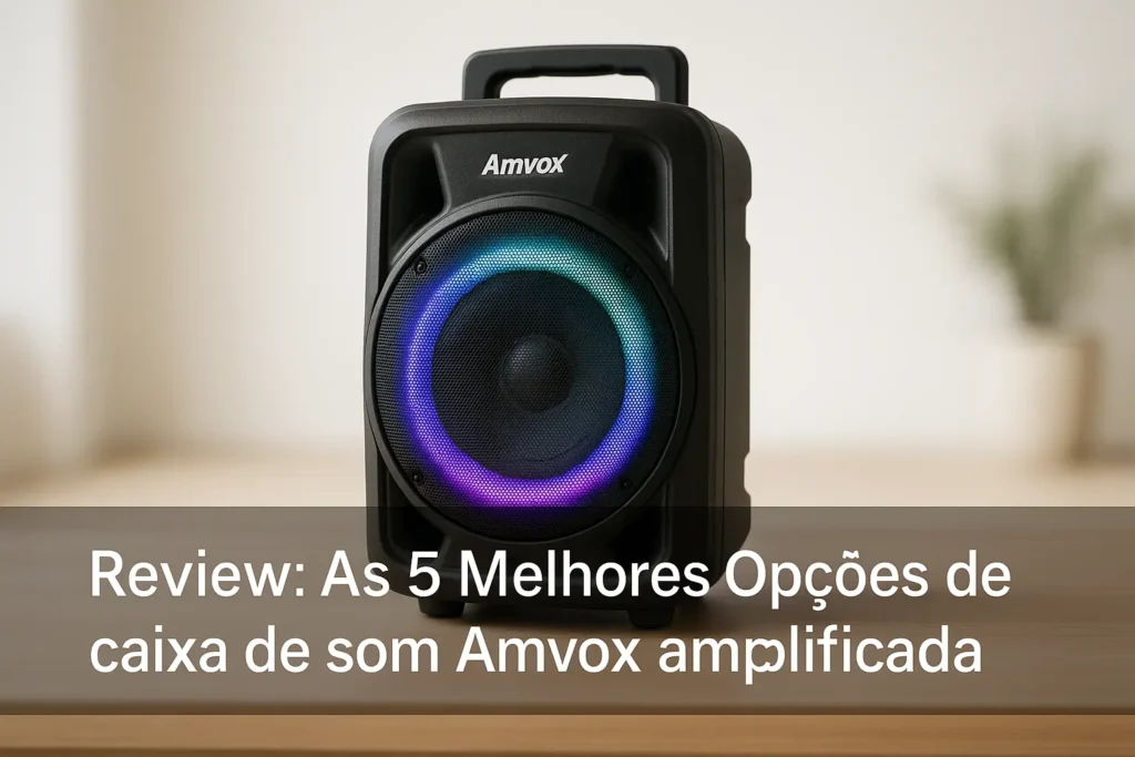 As 5 Melhores Opções de caixa de som Amvox amplificada