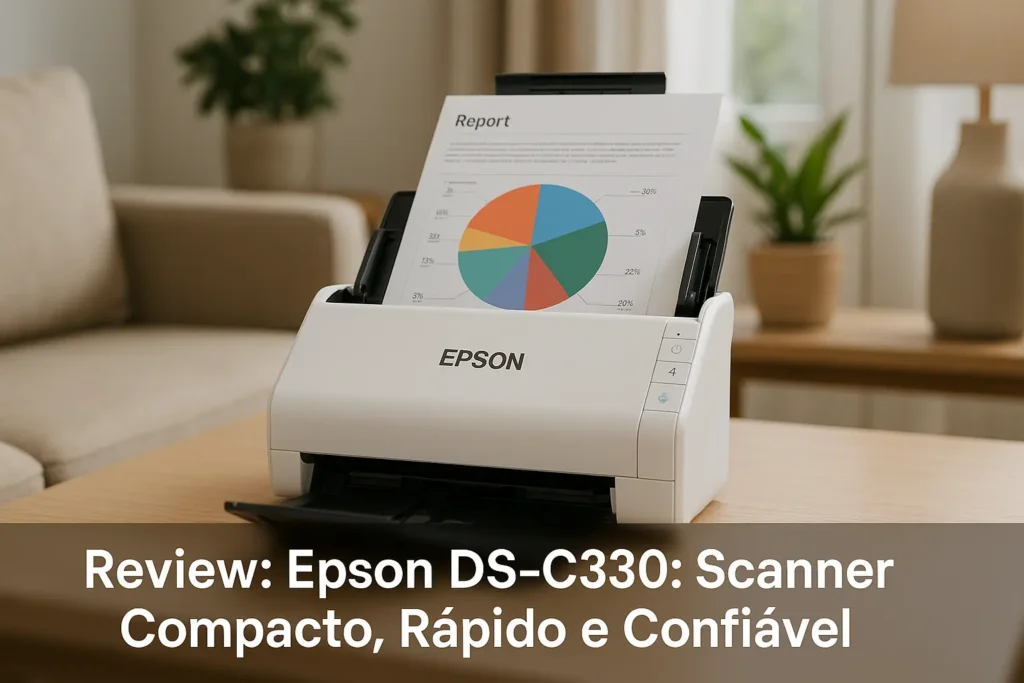 Epson DS-C330: Scanner Compacto, Rápido e Confiável