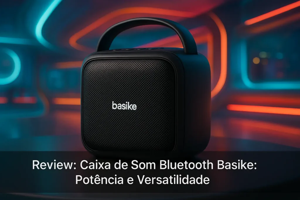 Caixa de Som Bluetooth Basike: Potência e Versatilidade