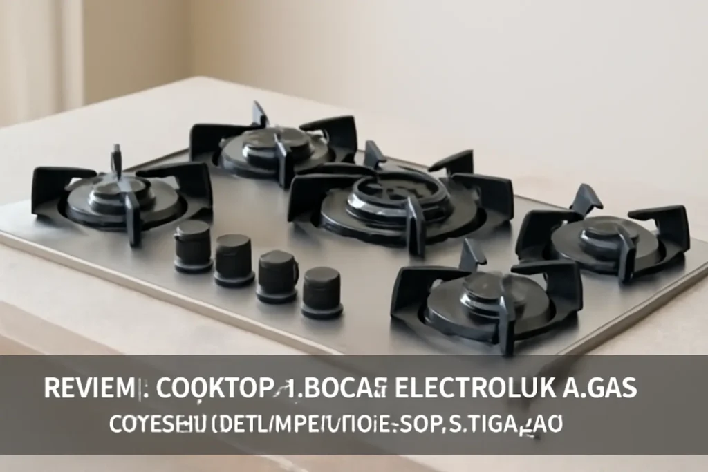 Cooktop 5 bocas Electrolux a Gás (GT75X): Desempenho e Sofisticação