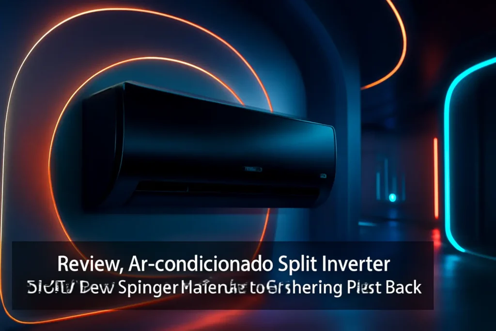 Ar-condicionado Split Inverter 24000 Btus Springer Midea Xtreme Save Connect High Wall Black: Eficiência e Tecnologia