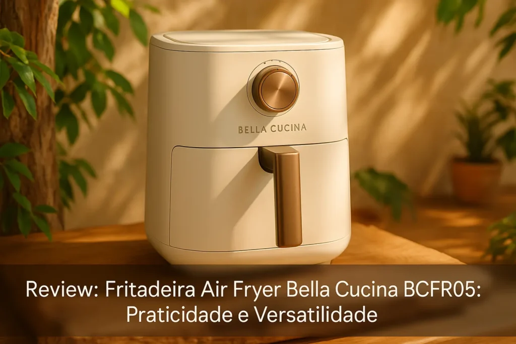 Fritadeira Air Fryer Bella Cuccina BCFR05: Praticidade e Versatilidade