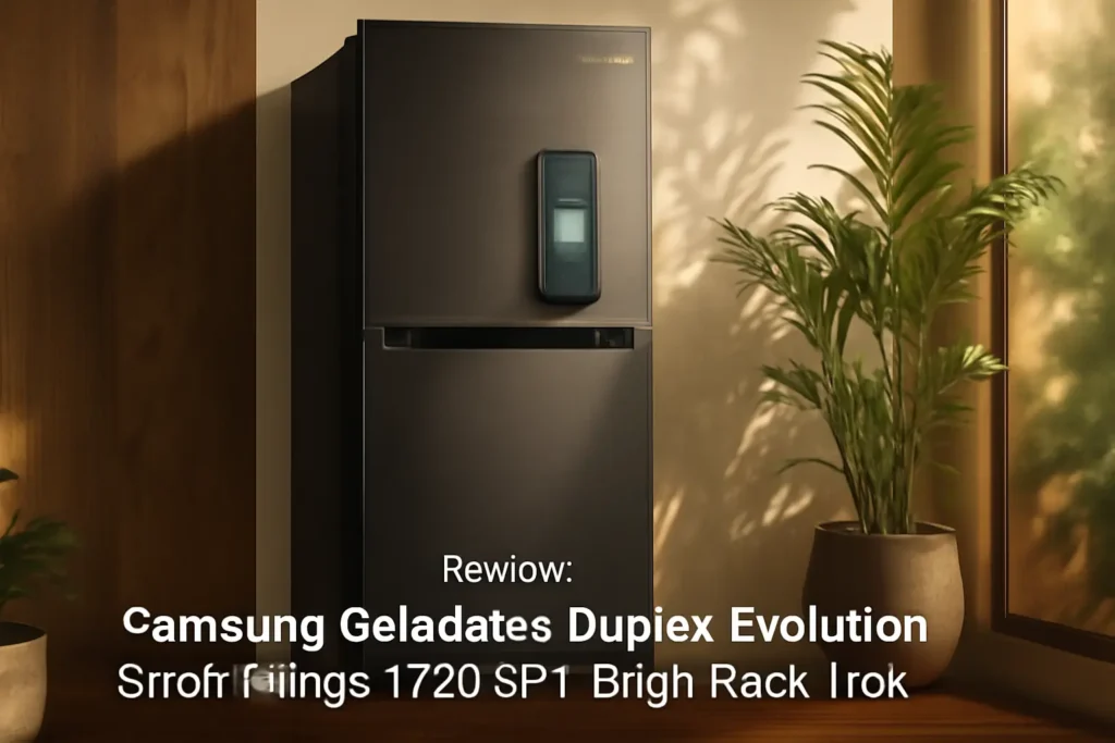 Samsung Geladeira Duplex Evolution SmartThings RT38 391L Bivolt Black Inox - Funcionalidade e Conectividade