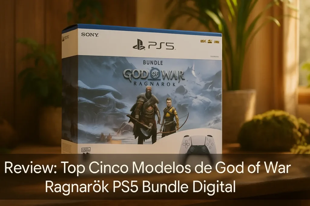 Top Cinco Modelos de God of War ragnarok PS5 bundle digital