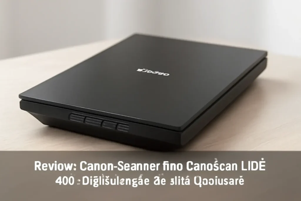 Canon Scanner fino CanoScan Lide 400: Digitalização de Alta Qualidade