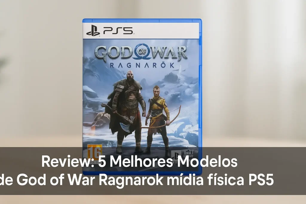5 Melhores Modelos de God of War ragnarok midia fisica PS5