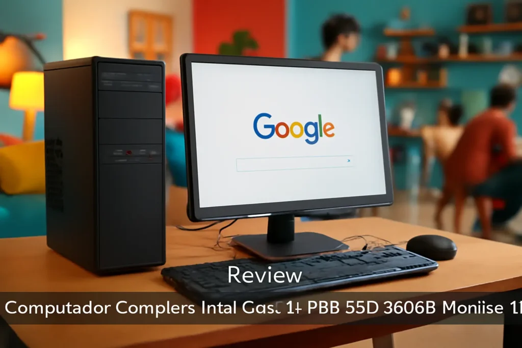 Computador Completo Intel Core i5 8GB SSD 240GB Monitor 19"