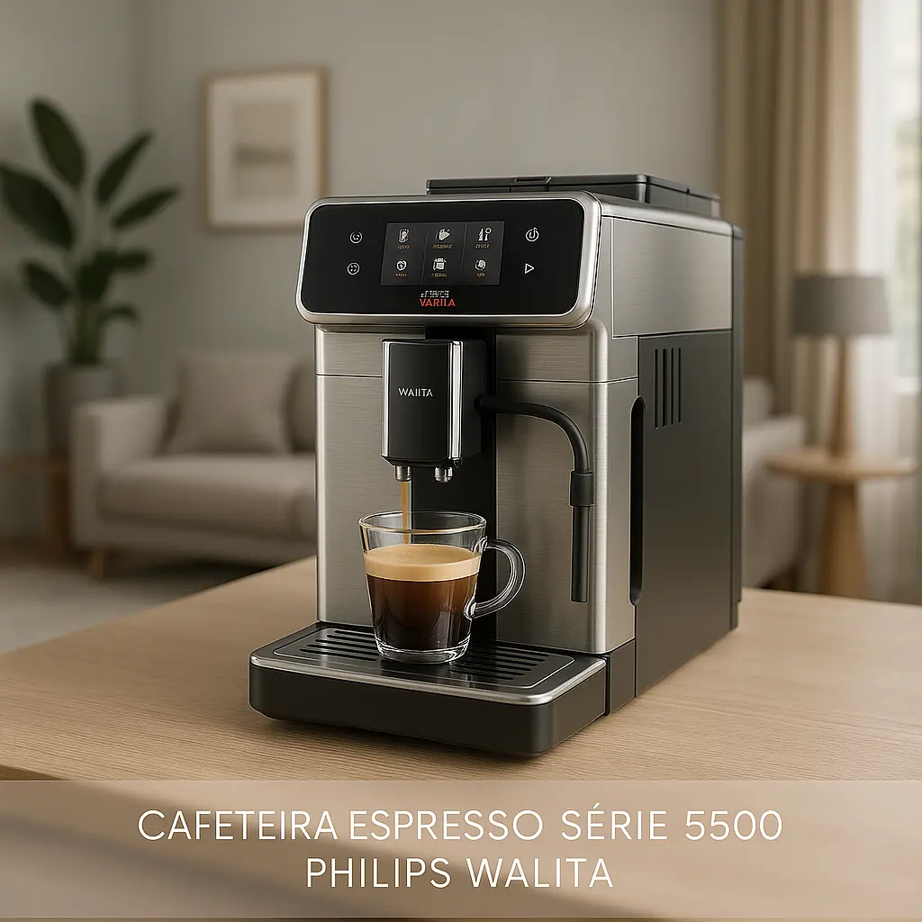 Cafeteira Espresso Série 5500 Philips Walita: Potência e Personalização
