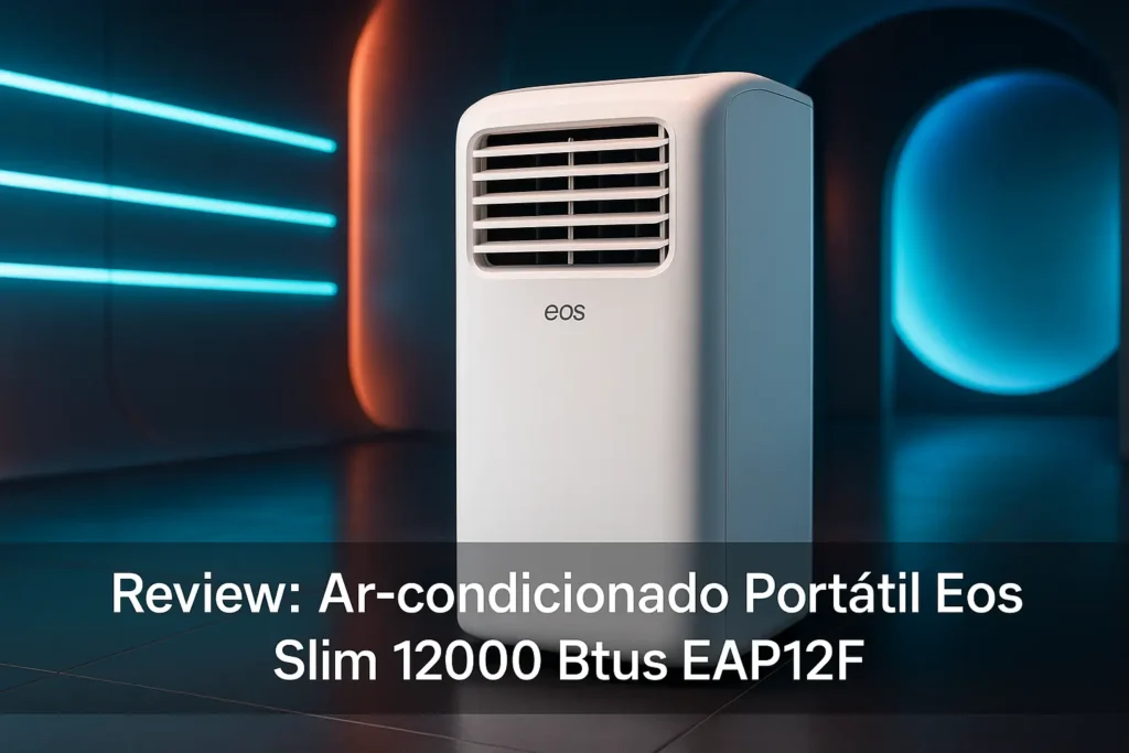 Ar-condicionado Portátil Eos Slim 12000 Btus EAP12F