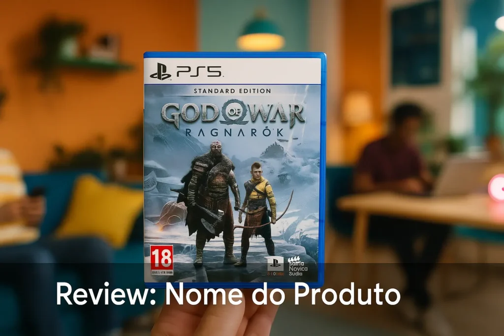 Top Cinco God of War Ragnarök standard edition sony PS5 físico