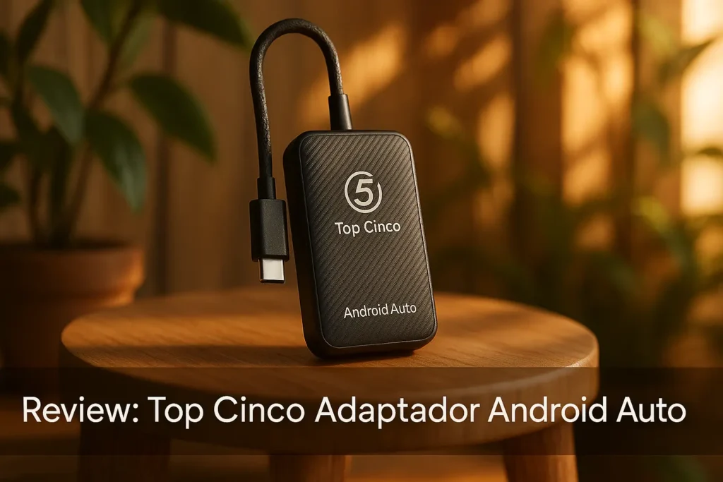 Top Cinco adaptador android auto