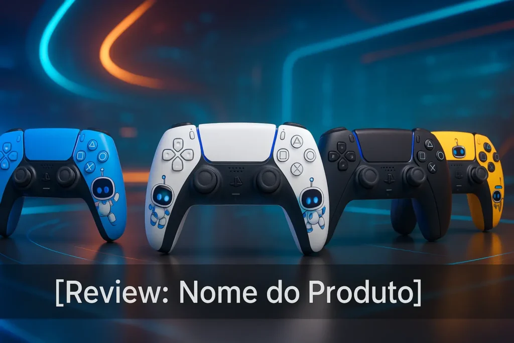 Cinco Principais Modelos de controle dualsense ps5 astro bot