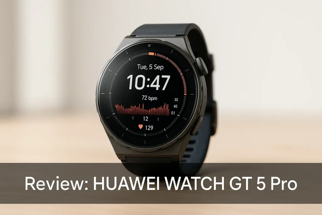 HUAWEI WATCH GT 5 Pro: Esportivo, Premium, Durável