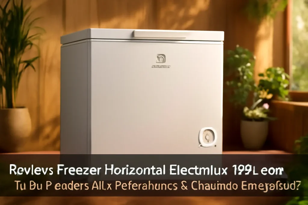 Freezer Horizontal Electrolux 199L com Turbo Freezer: Alta Performance e Eficiência Energética
