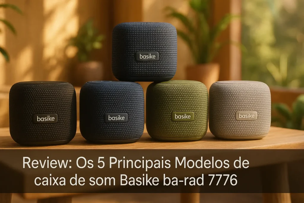 Os 5 Principais Modelos de caixa de som Basike ba-rad 7776