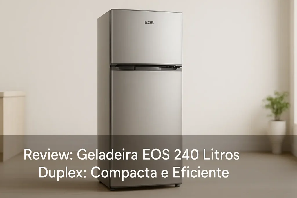 Geladeira EOS 240 Litros Duplex: Compacta e Eficiente