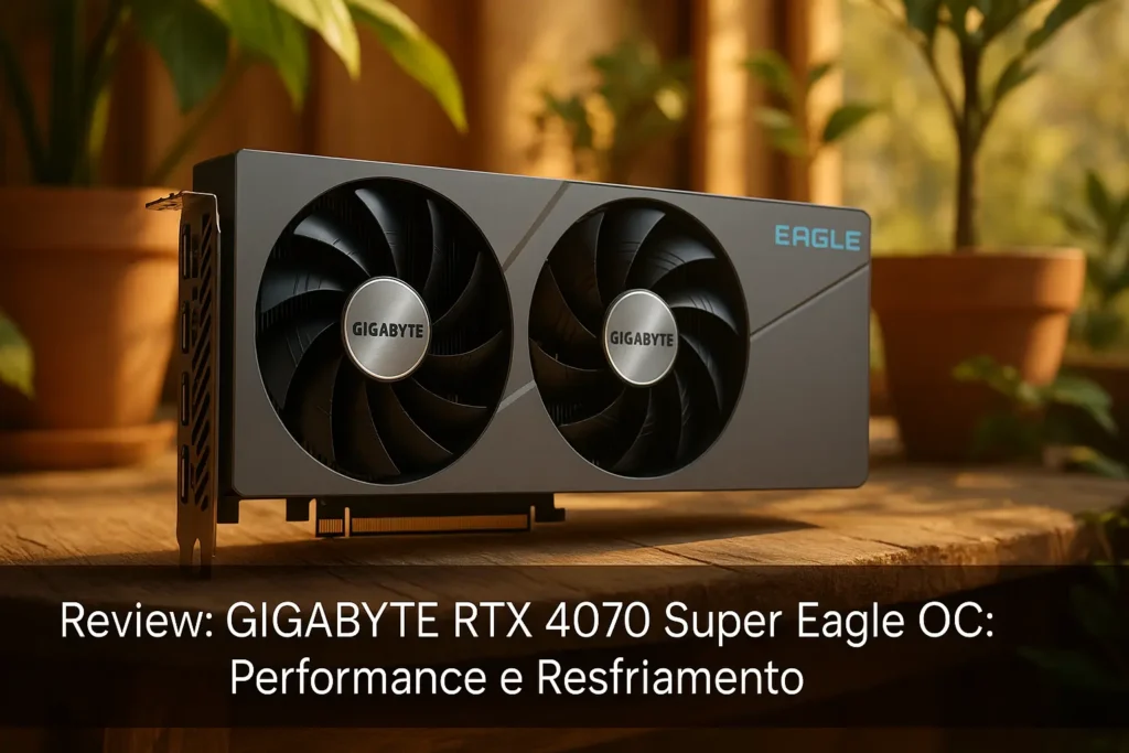 GIGABYTE RTX 4070 Super Eagle OC: Performance e Resfriamento