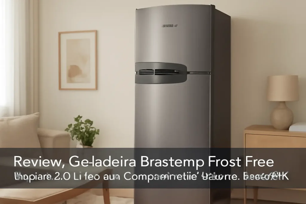 Geladeira Brastemp Frost Free Duplex 375 Litros com Compartimento Extrafrio - BRM44HK