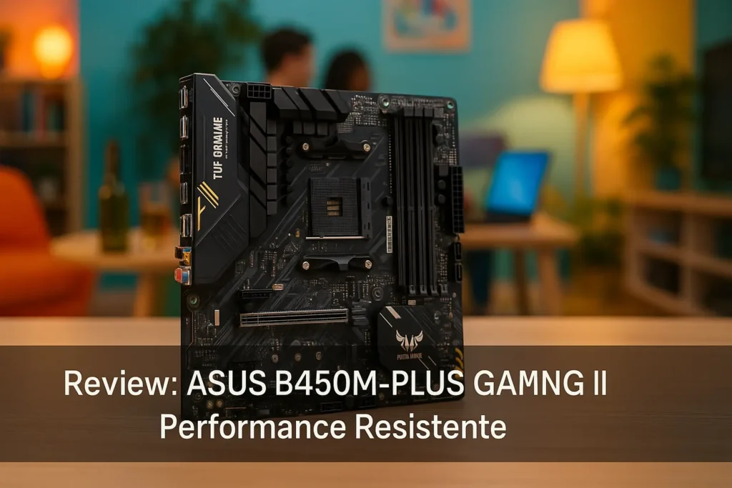 ASUS B450M-PLUS TUF GAMING II: Performance Resistente