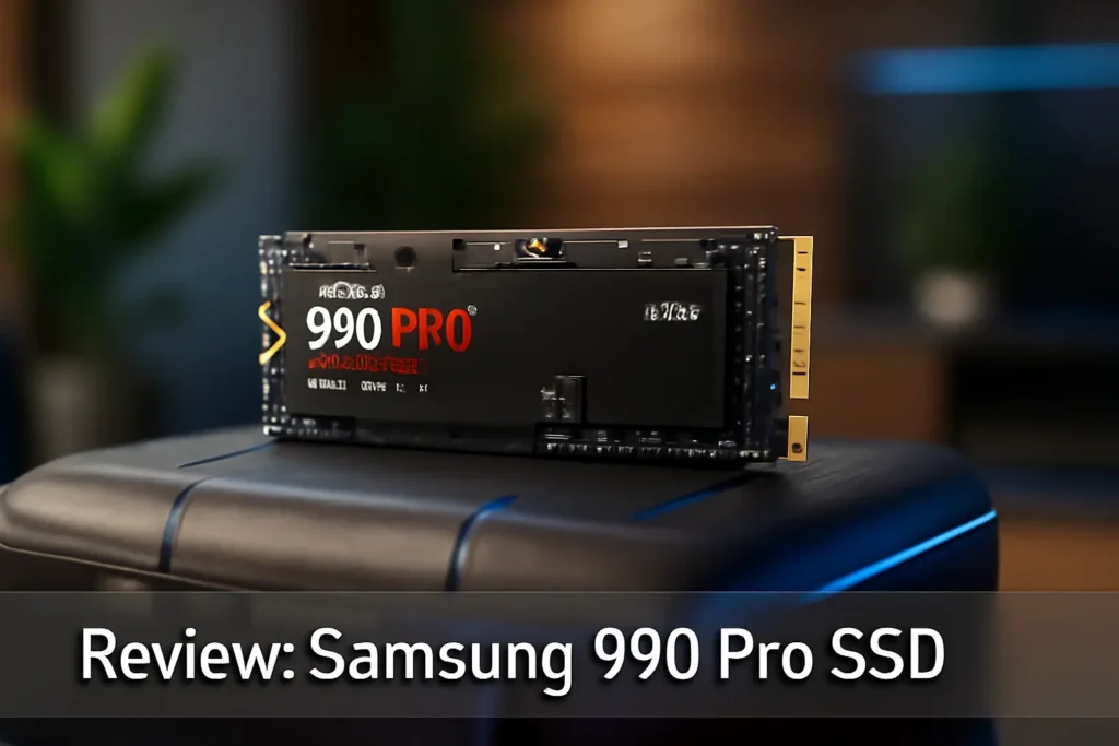 Lista de 5 Melhores: Samsung 990 pro SSD.