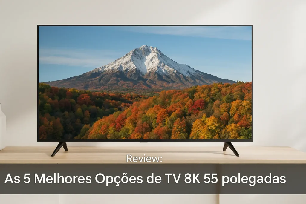 As 5 Melhores Opções de TV 8k 55 polegadas