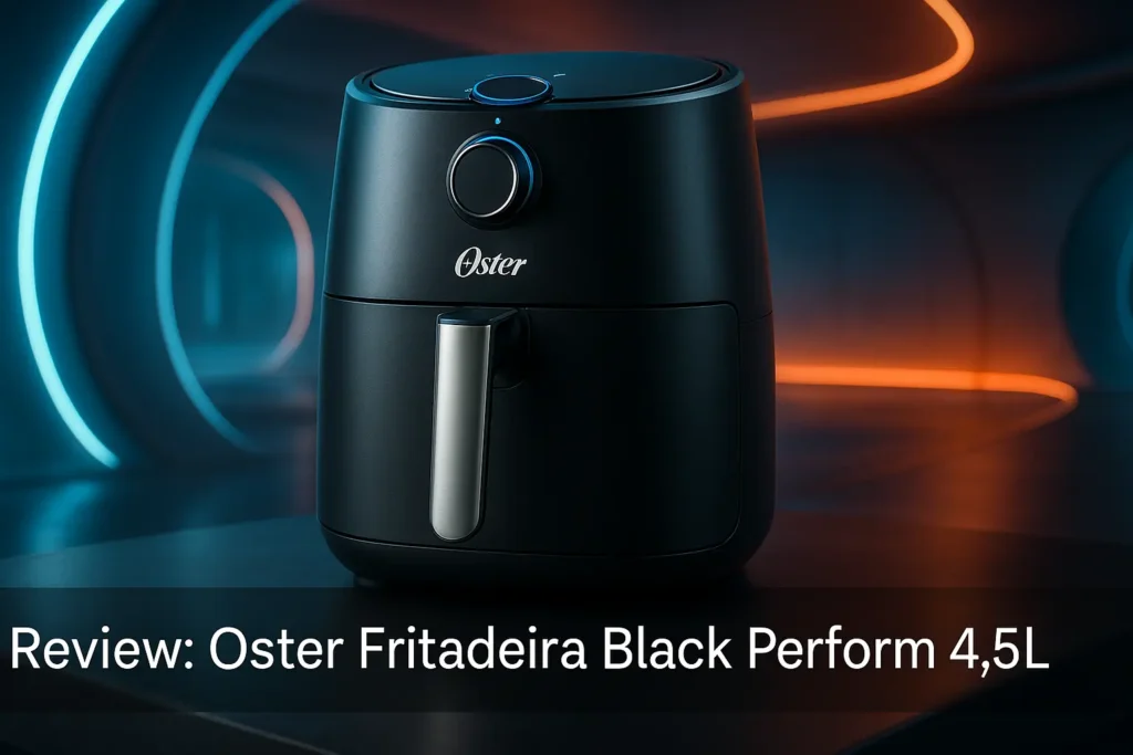 Oster Fritadeira Black Perform 4,5L: Potência e Praticidade
