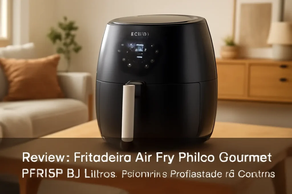 Fritadeira Air Fry Philco Gourmet PFR13P 8,1 Litros: Potência e Praticidade na Cozinha