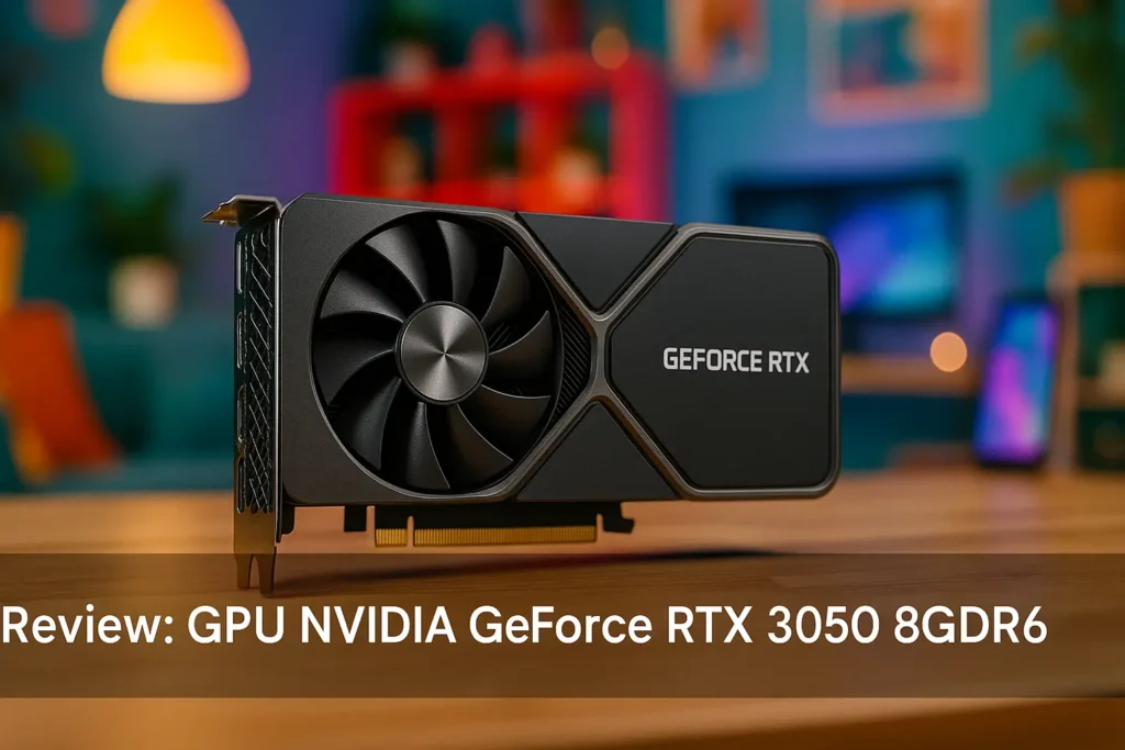 GPU NVIDIA GEFORCE RTX 3050 8GB GDDR6: Potência e Desempenho