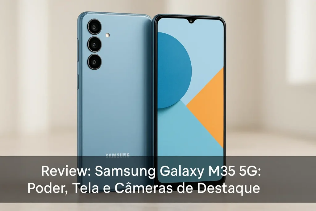 Samsung Galaxy M35 5G: Poder, Tela e Câmeras de Destaque