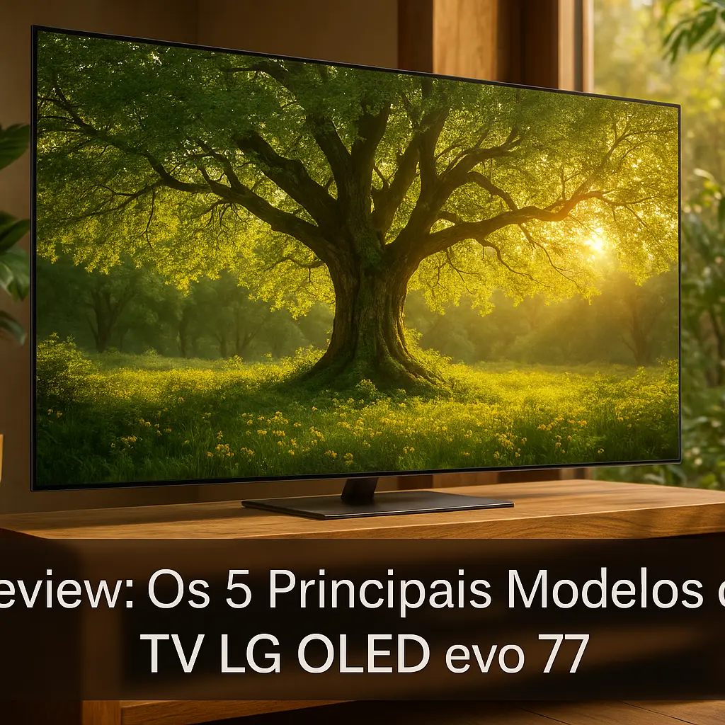 Os 5 Principais Modelos de TV LG OLED EVO 77