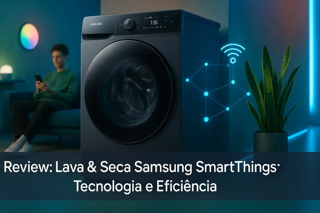 Lava & Seca Samsung SmartThings: Tecnologia e Eficiência