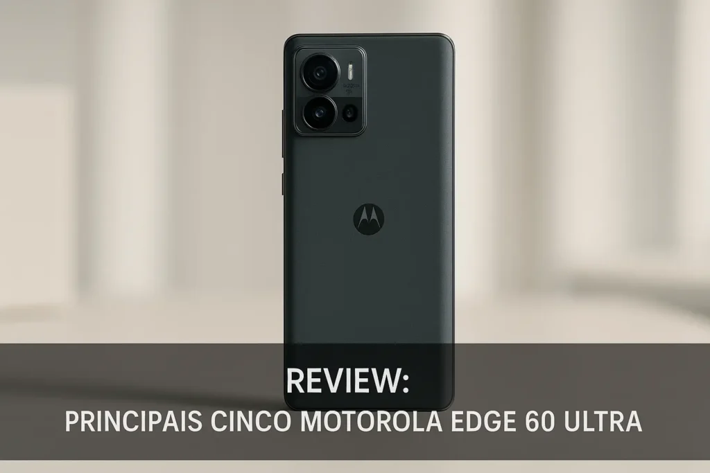 Principais Cinco Motorola Edge 60 ultra