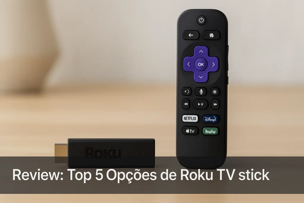 Top 5 Opções de Roku TV stick