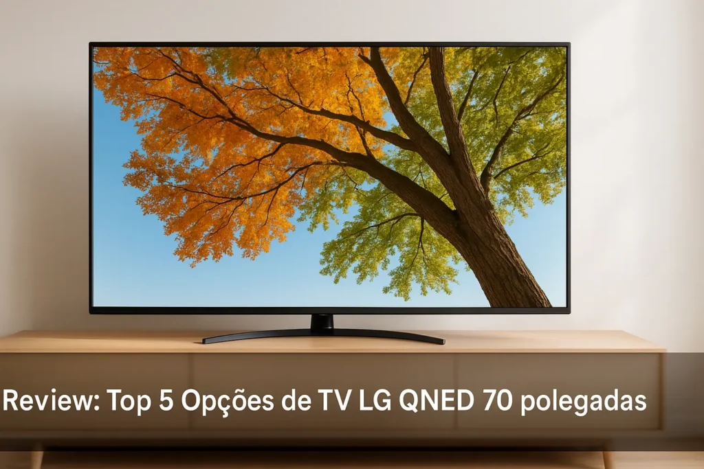Top 5 Opções de TV LG QNED 70 polegadas