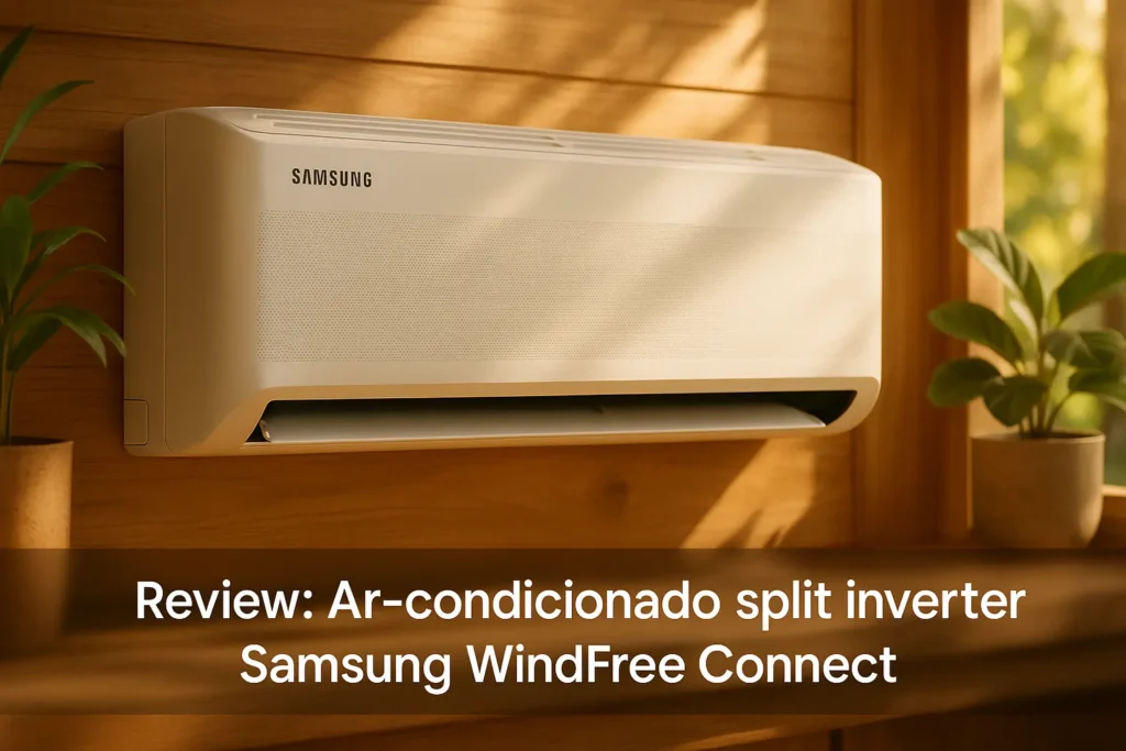 Principais Cinco ar-condicionado split inverter Samsung windfree connect