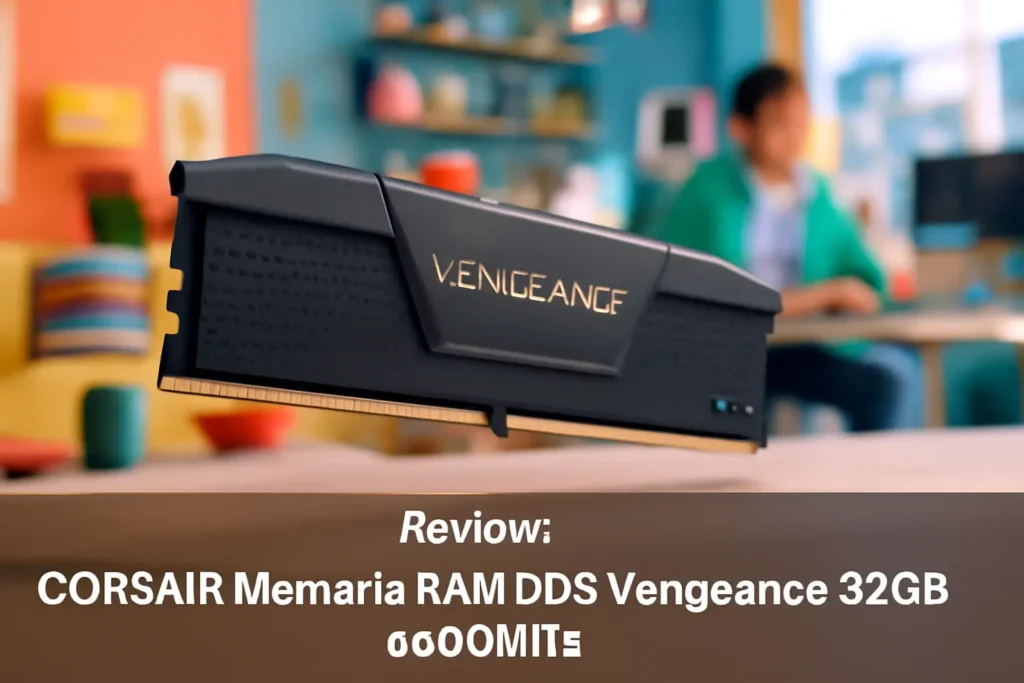 CORSAIR Memória RAM DDR5 Vengeance 32GB 6400MHz