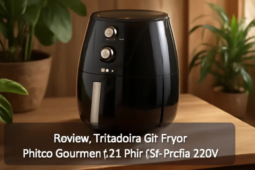 Fritadeira Air Fryer Philco Gourmet 7.2L PRF13P Preta 220V: Desempenho e Qualidade na Cozinha