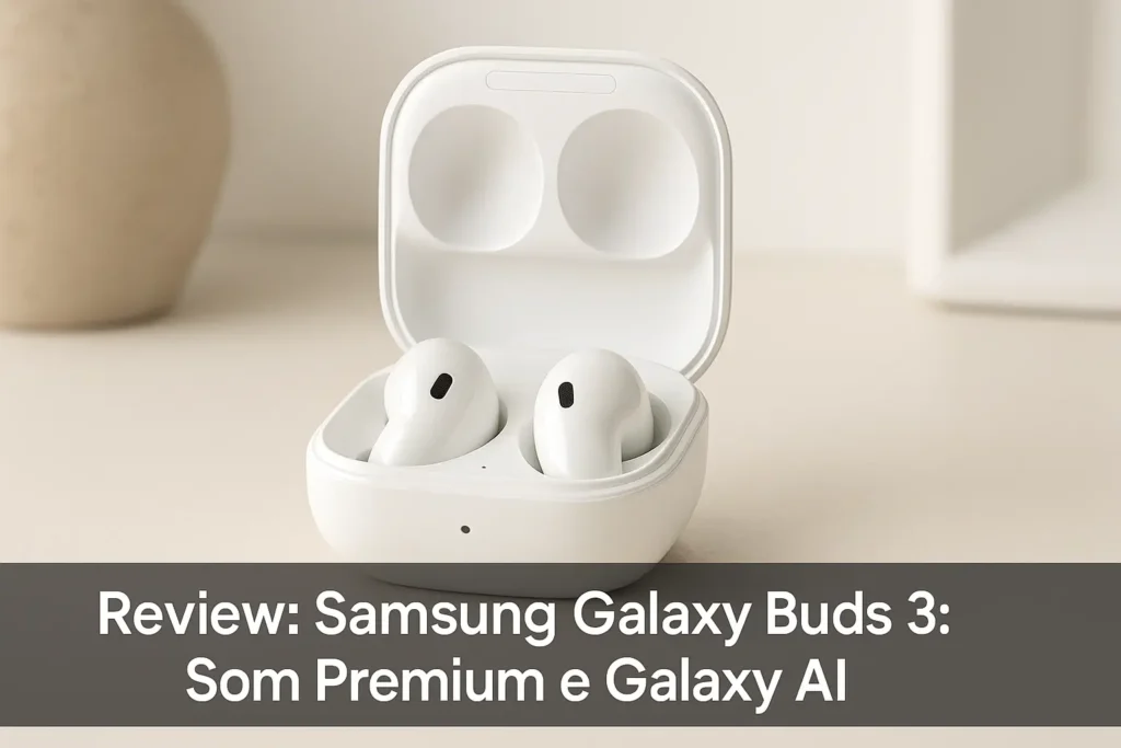 Samsung Galaxy Buds 3: Som Premium e Galaxy AI