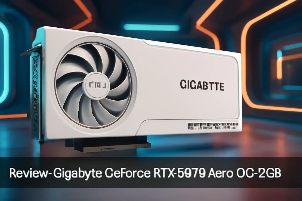 Placa de Vídeo Gigabyte GeForce RTX 5070 Aero OC 12GB GDDR7 – Ray Tracing, DLSS 3, Resfriamento Avançado, Design Branco