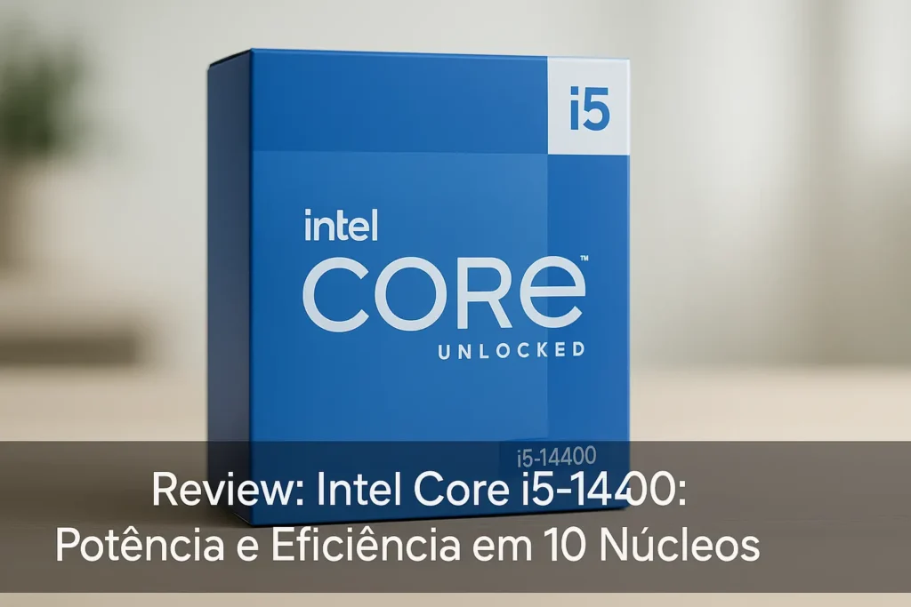 Intel Core i5-14400: Potência e Eficiência em 10 Núcleos