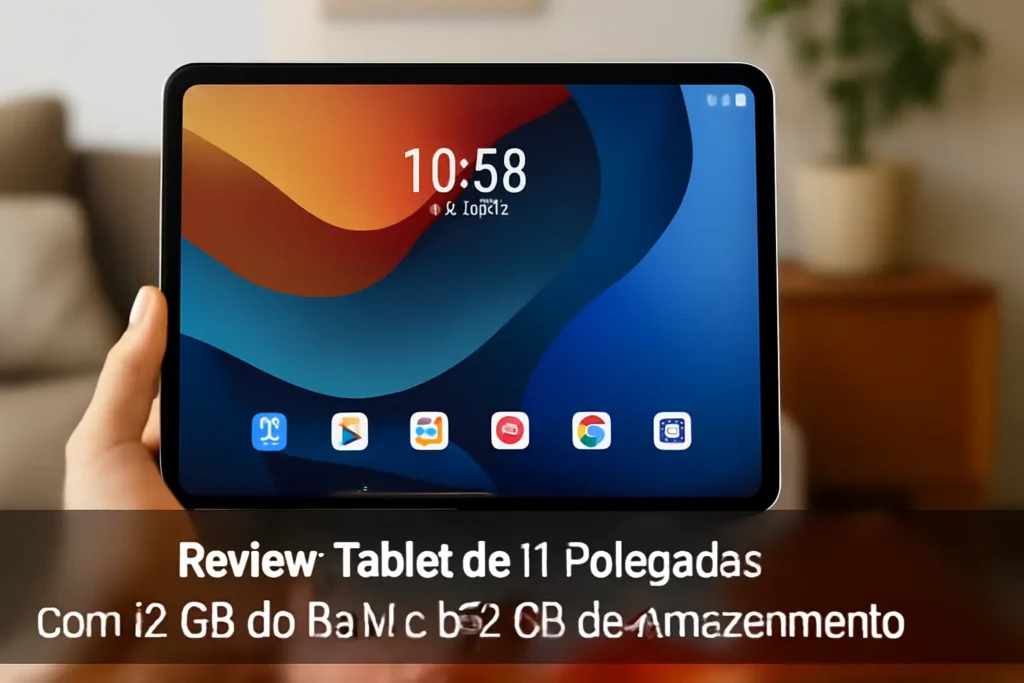 Review Completo do Tablet de 11 Polegadas com 12 GB de RAM e 512 GB de Armazenamento