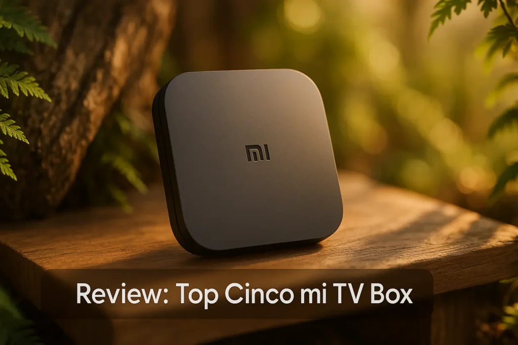 Top Cinco mi TV box Xiaomi