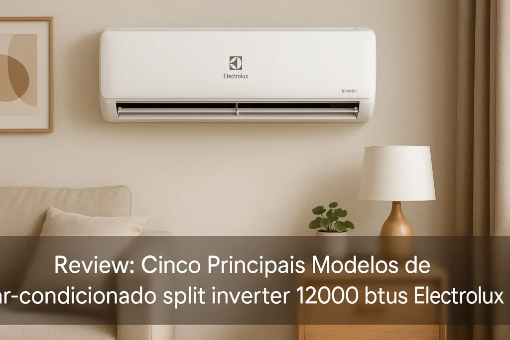 Cinco Principais Modelos de ar-condicionado split inverter 12000 btus Electrolux
