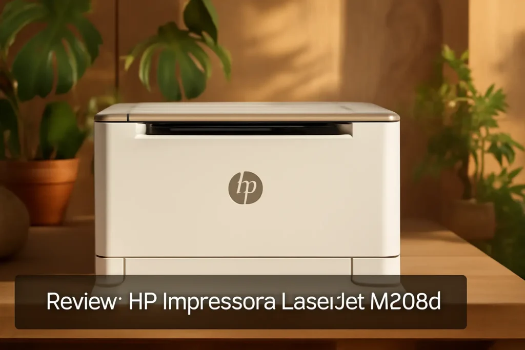 HP Impressora LaserJet M209d: Impressão Rápida e Eficiente para Casa e Escritório