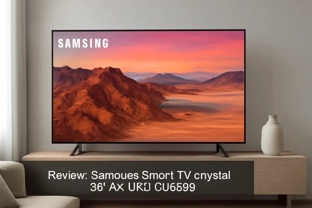 Samsung Smart TV Crystal 55" 4K UHD CU8000 - Alexa Built In, Samsung Gaming Hub, Painel Dynamic Crystal Color