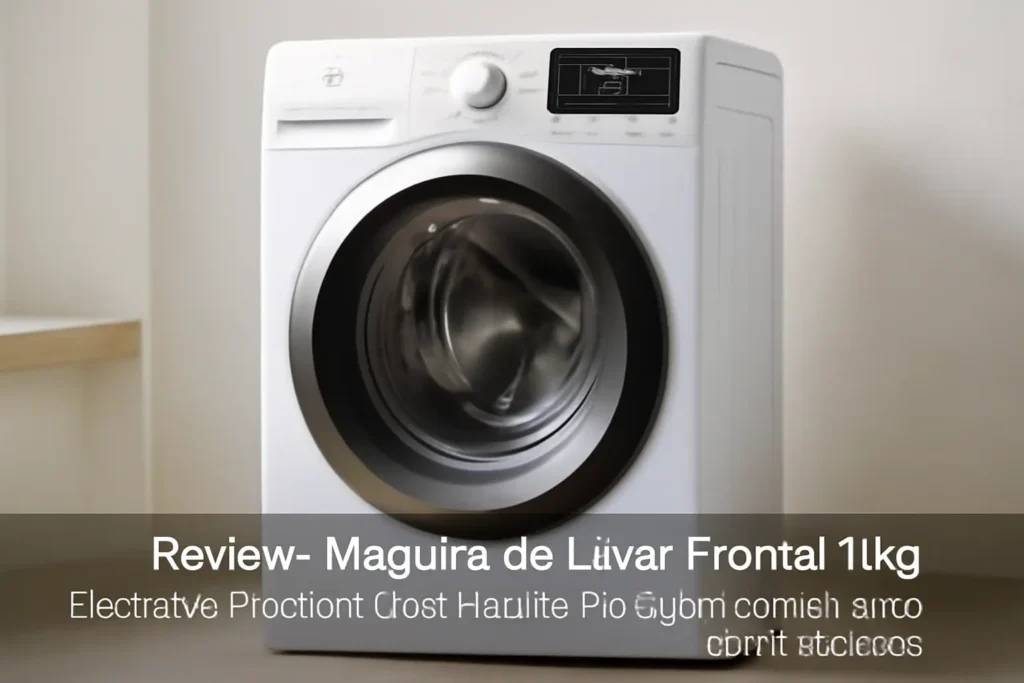 Máquina de Lavar Frontal 11kg Electrolux Premium Care Inverter com Água Quente/Vapor (LFE11) - 220 Volts: Desempenho e Tecnologia Avançada