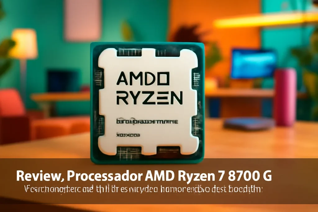 Processador AMD Ryzen 7 8700G 4.2GHz: Desempenho e Potência para PC de Alta Performance