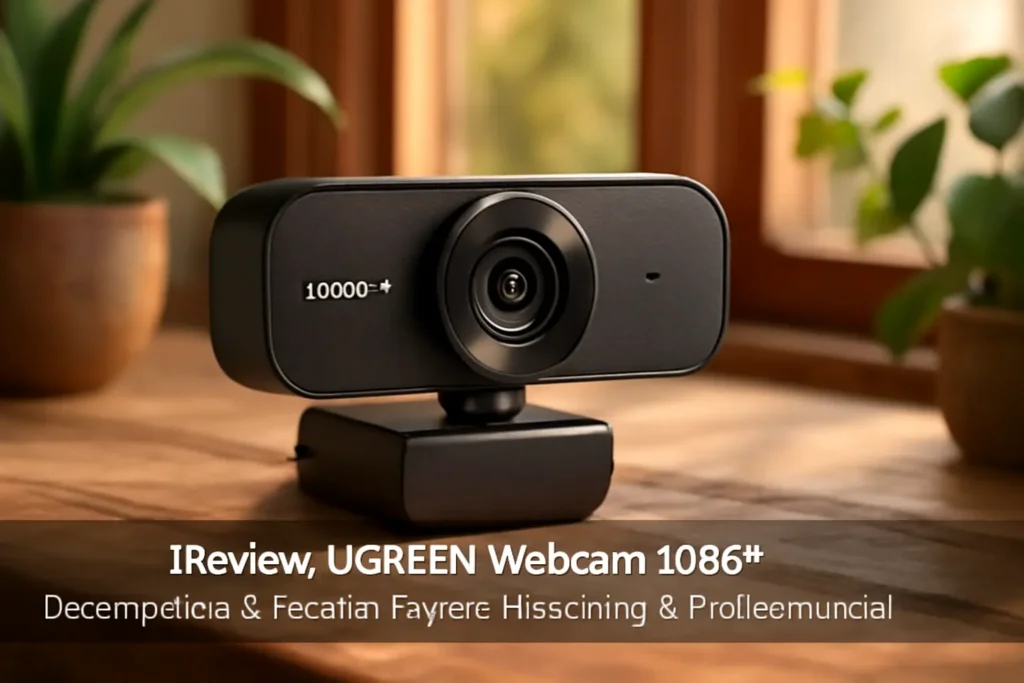 UGREEN Webcam 1080P: Desempenho e Qualidade para Streaming e Conferências